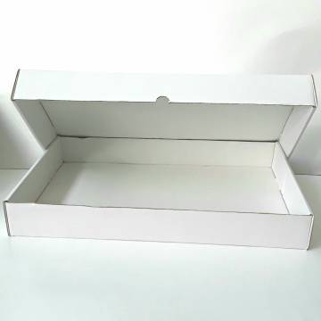 SCATOLE CARTONE ONDULATO BIANCHE 1 X 50